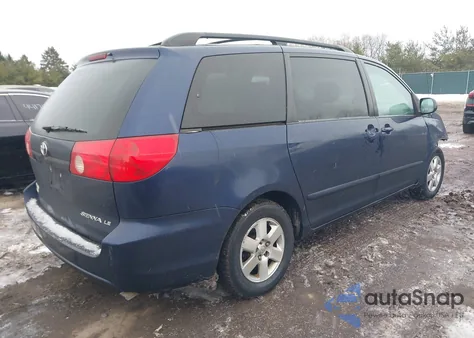 2007 Toyota Sienna Le из США, поврежденный, VIN 5TDZK23C87S054219